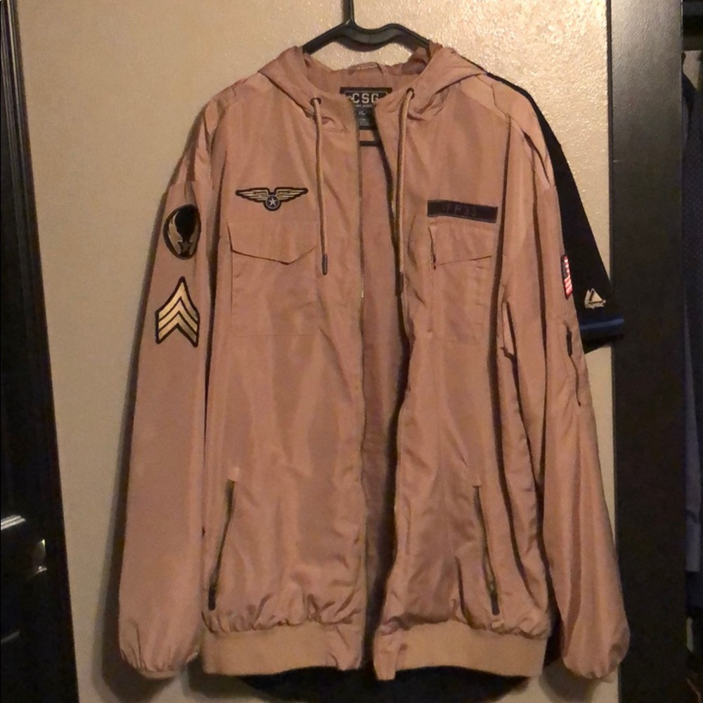 Army windbreaker